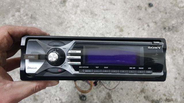 Radioodtwarzacz radio samochodowe bluetooth mp3 telefon sony bt5100