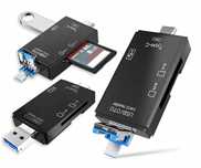 Czytnik Kart SD Micro SD USB USB-C micro USB 5w1
