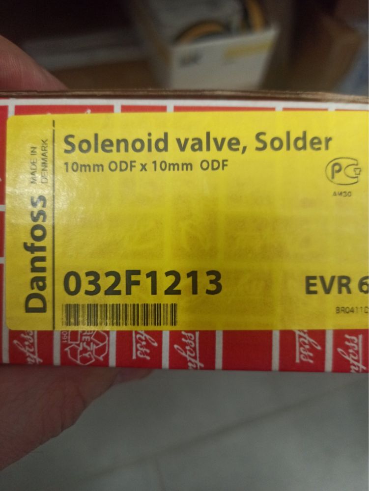 Электромагнитный клапан Danfoss EVR 6,