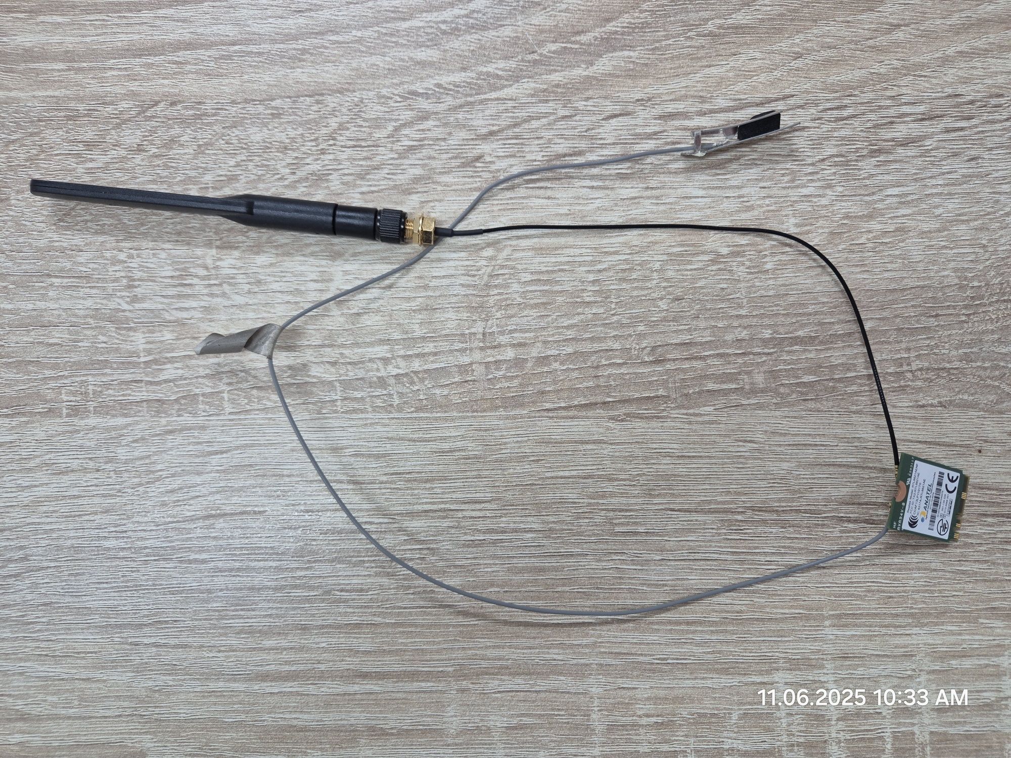 Karta wifi bluetooth lenovo Realtek RTL8821AENF RTL8821AE