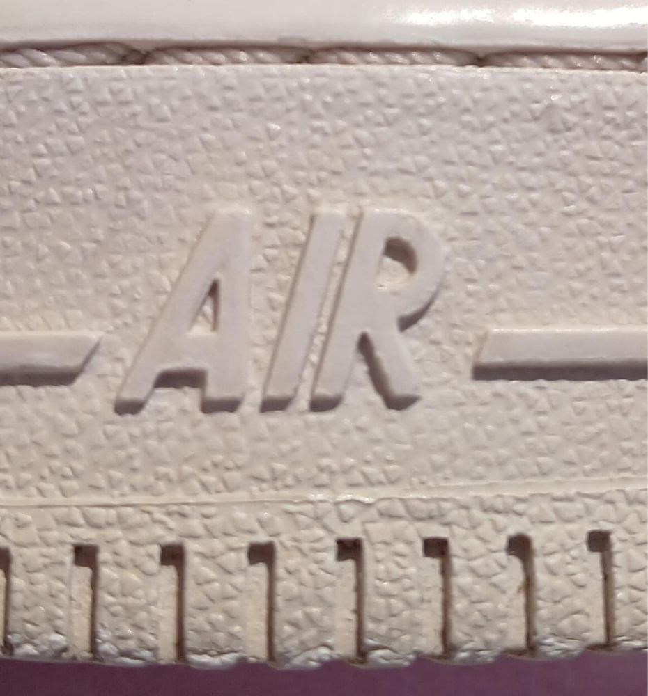 Skórzane sneakersy Nike Air Force 1