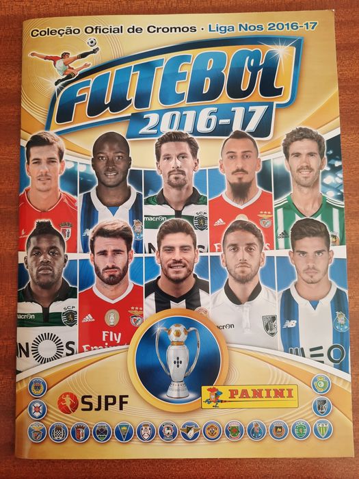 Caderneta cromos futebol 16/17