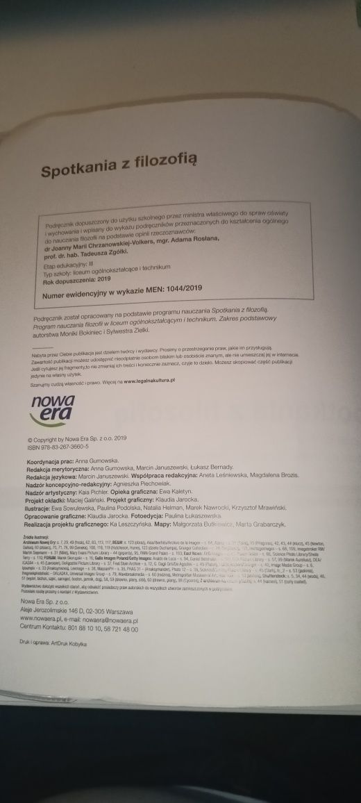 Książka spotkania z filozofią zakres podstawowy do liceum i technikum