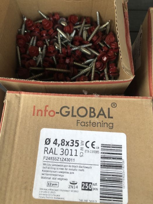 Wkręty farmerskie Farmerki Ral 3011