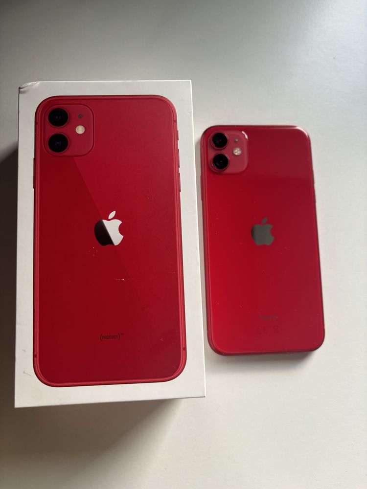 Iphone 11 64GB stan dobry + czarna obudowa