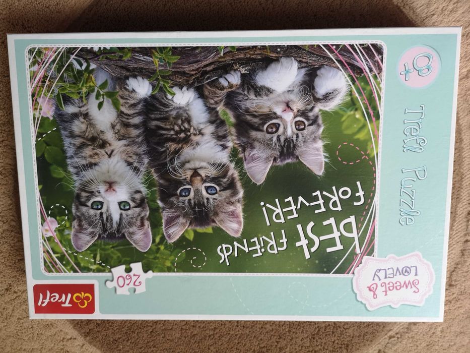 Puzzle Trefl kotki 8+