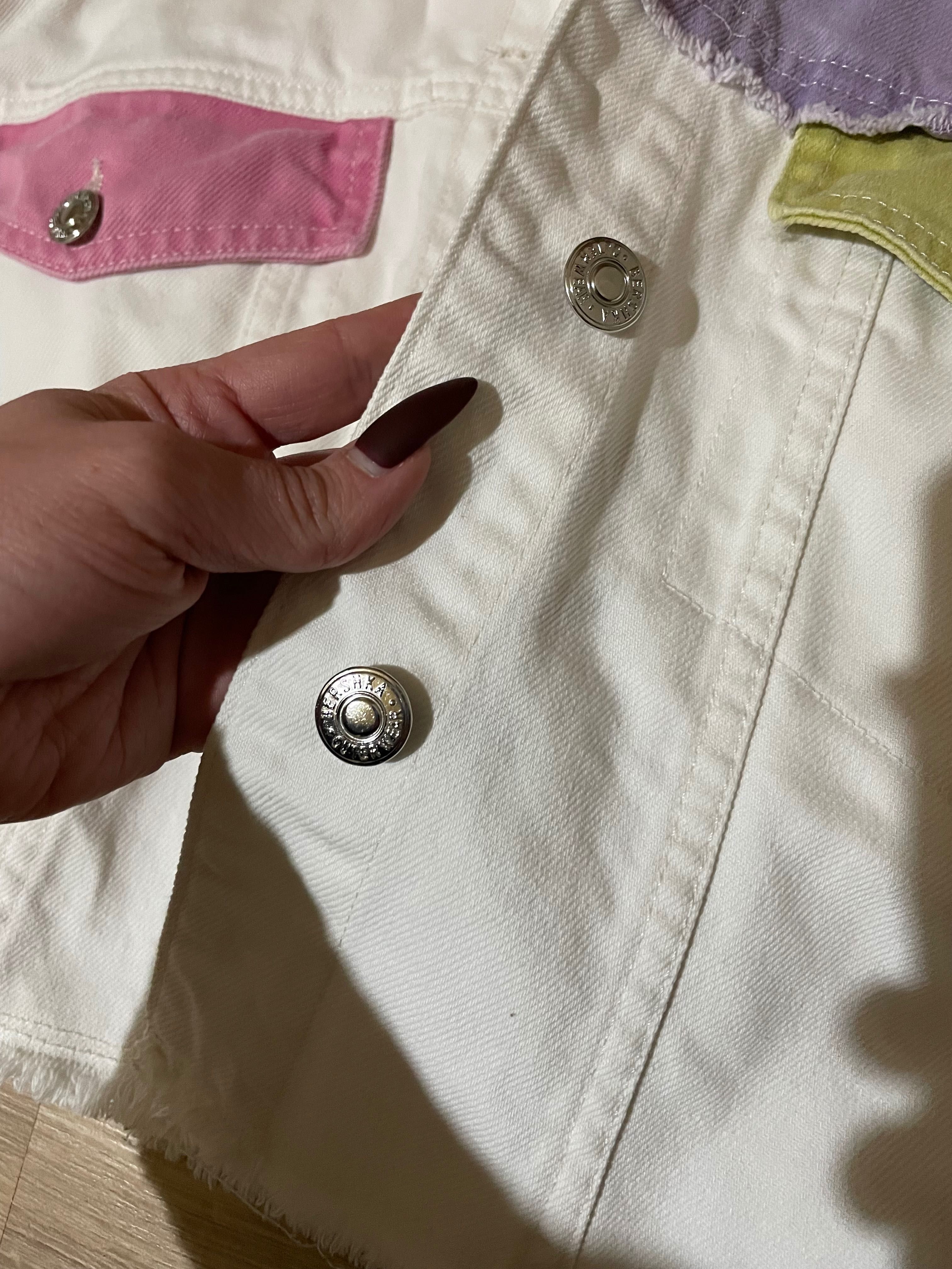 Джинсовый пиджак. Bershka.