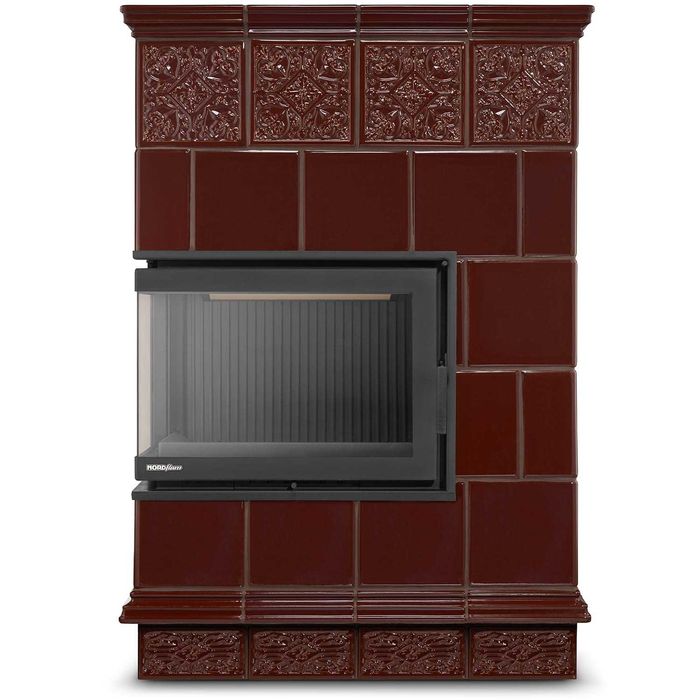 Piec kominek piecyk kaflowy ceramiczny obudowa kominkowa narożny PORTO