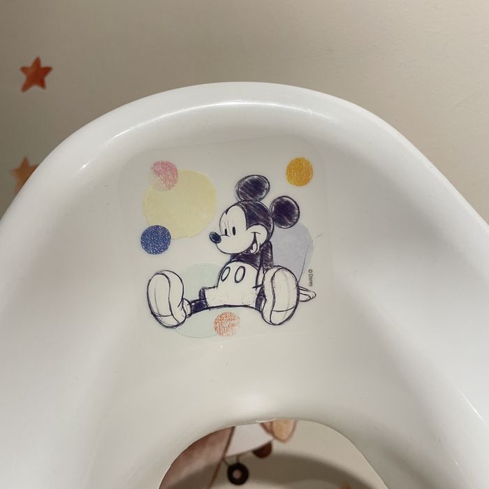 Nakładka na toaletę sedesowa wc antypoślizgowa Disney Mickey biała