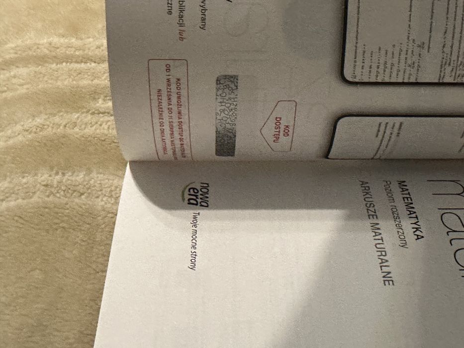 nowa teraz matura arkusze maturalne matematyka rozszerzony nowa era