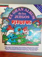 El gran album de los juegos PITUFOS Vinil jogos e Musica infantil