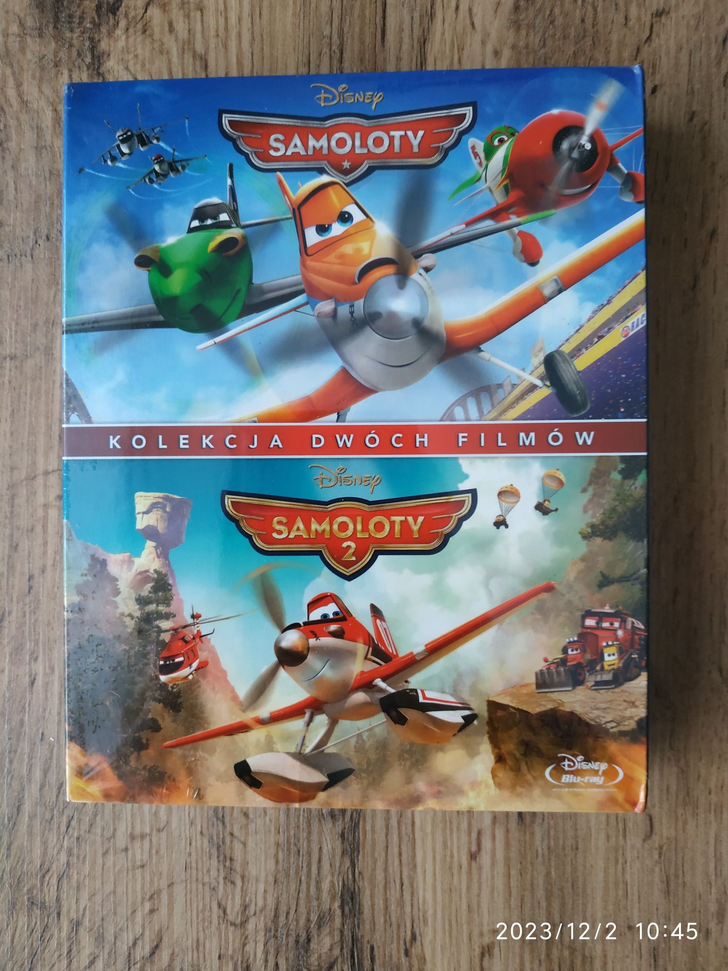 Disney Samoloty i Samoloty 2   Blu-ray