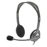 outlet słuchawki nauszne logitech h111 długość przewodu 1.8 m stereo