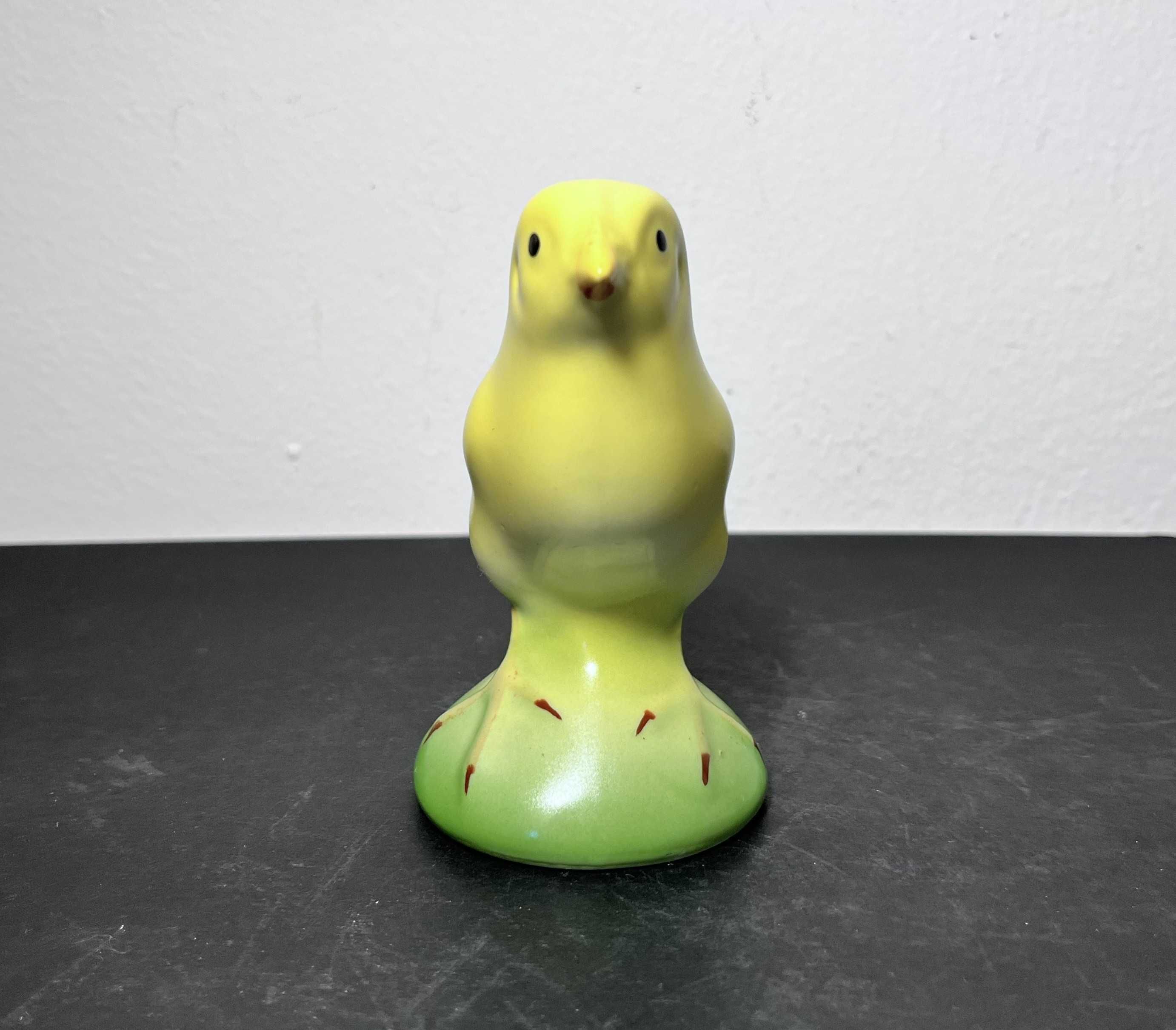 Figurka porcelana Ćmielów PRL- kurczak, pisklak, kurczaczek! 1
