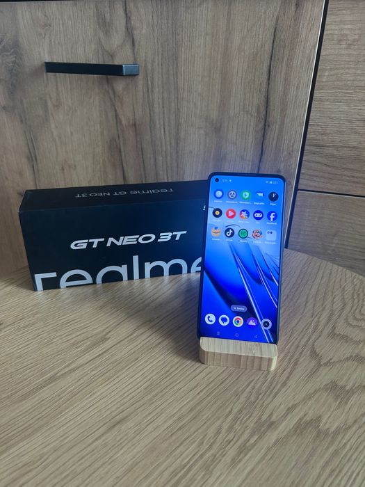 realme GT Neo 3T 8/128GB czarny 120 hz smartfon telefon