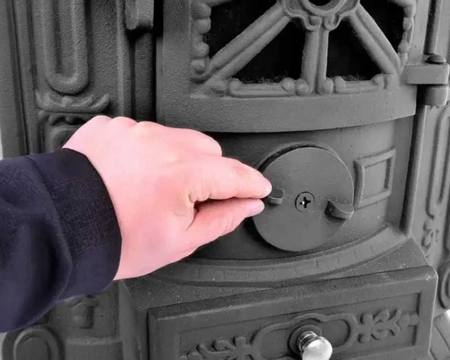 Буржуйка піч печь чугунная двохстенная 9 квт камин новая