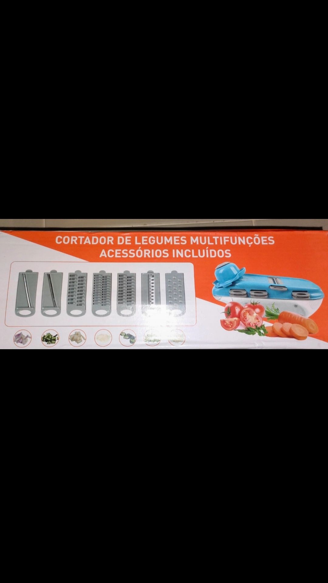 Cortador de legumes novo