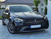 Mercedes-Benz Klasa E E300d 4Matic 9G-Tronic 2x pakiet AMG SalonPL FV23% Burmester Multibeam