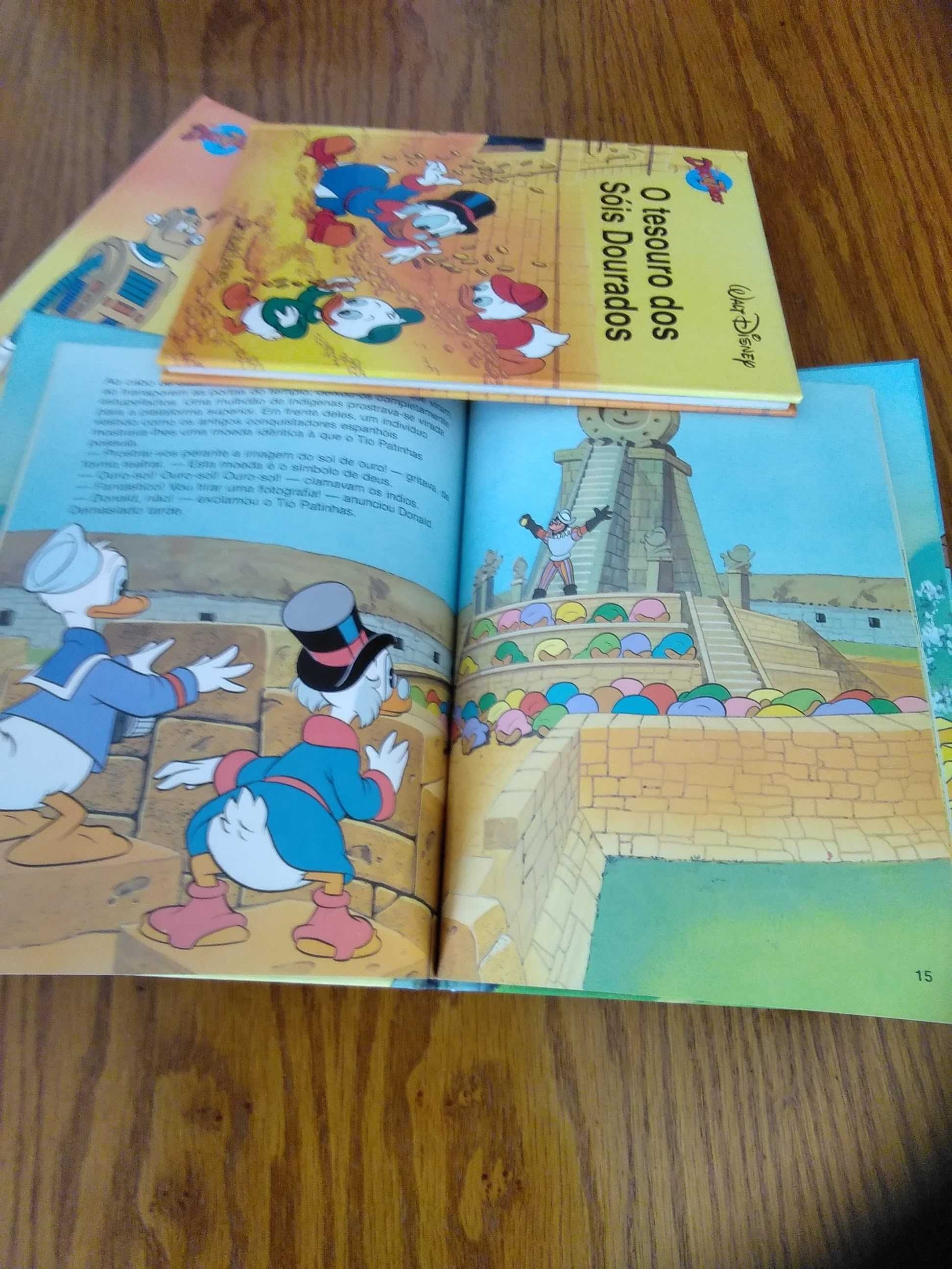 4 livros Walt Disney