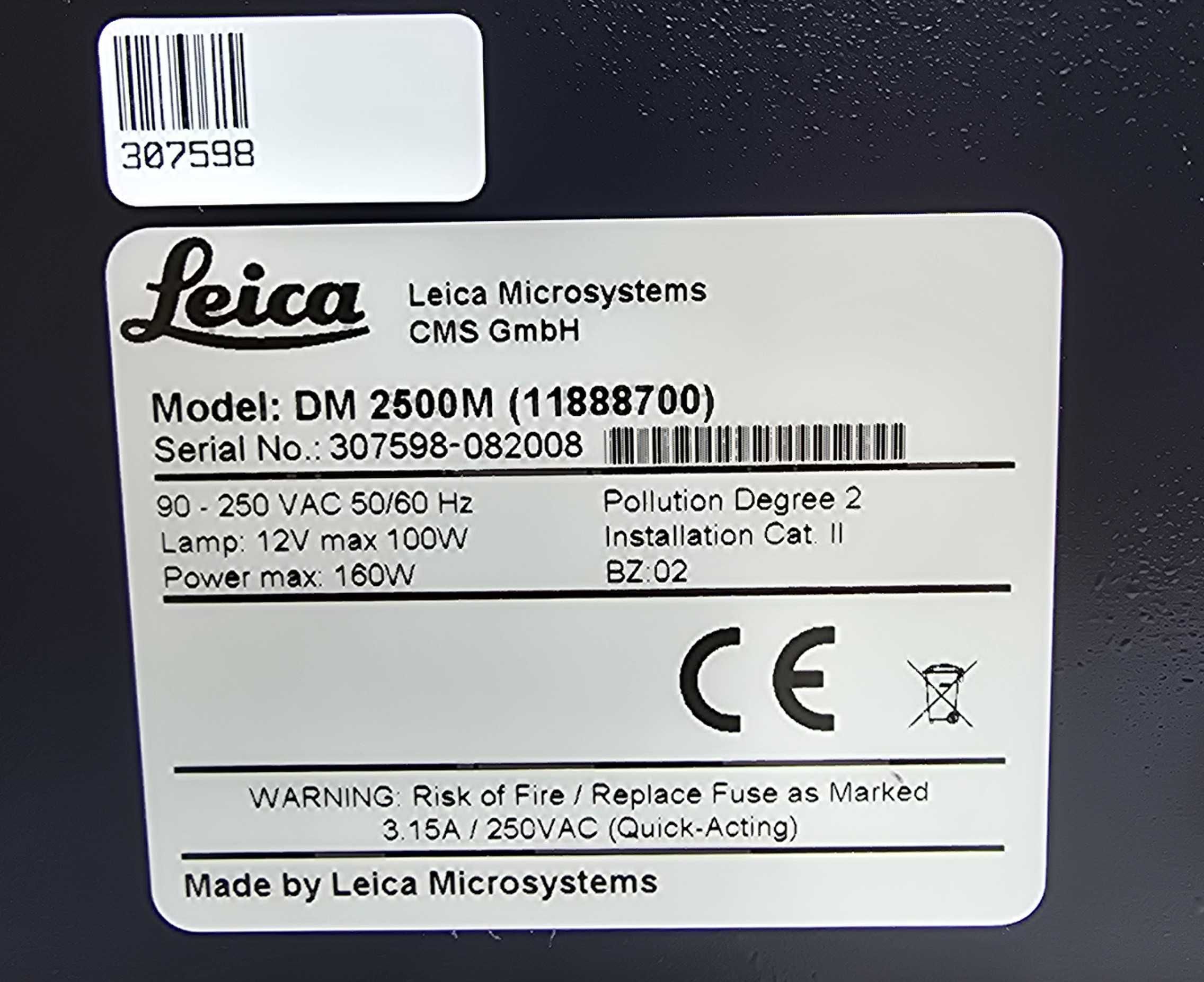 Mikroskop Laboratoryjny Leica DM 2500 M Do Analizy Materiałów Z Kamerą