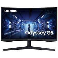 Акція Монітор Samsung 27 Odyssey G5 LC27G55T Black Curved