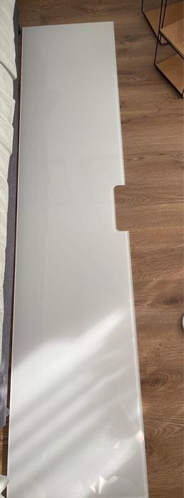 Gorny panel blat szklany ki besta ikea rtv 180