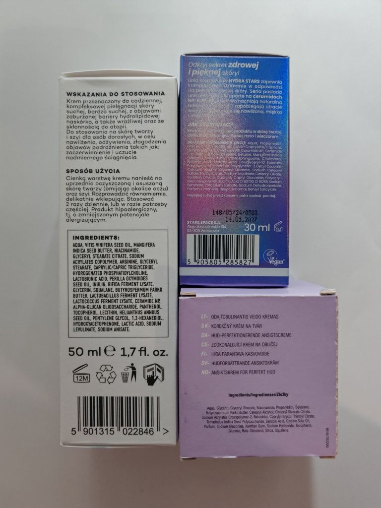 Nowy zestaw kosmetyków krem serum Amaderm Stars from the Stars
