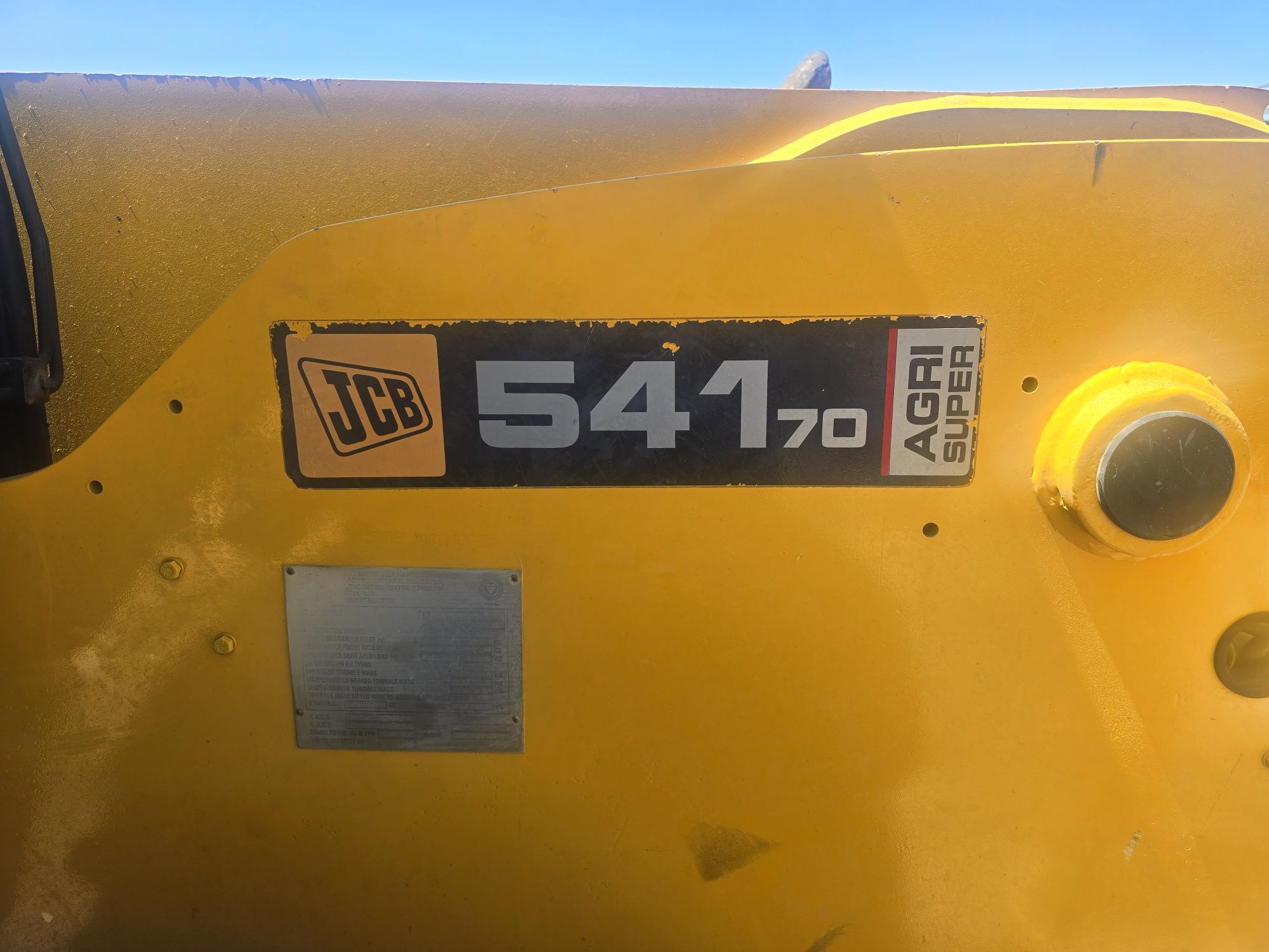 Ładowarka Jcb 541 70