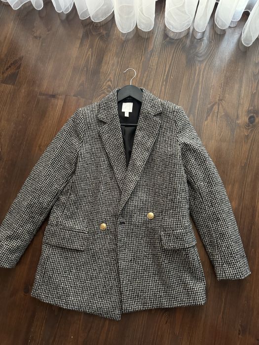 Піджак твідовий оверсайз