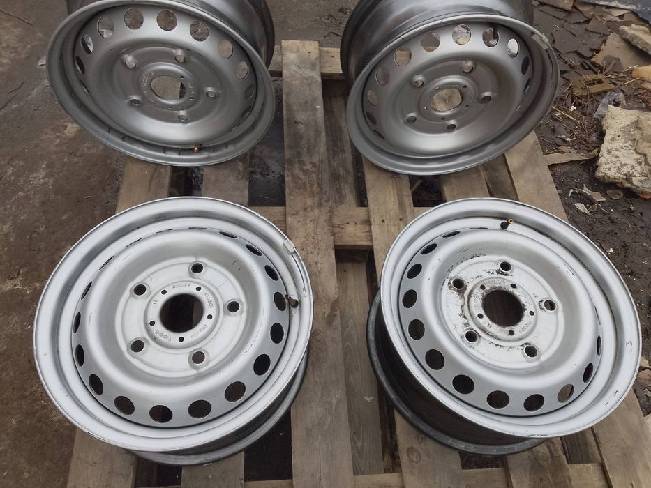 Диски Форд Транзит R15/5×160/6.5J/ET60/DIA 65.1mm; ідеальний комплект!