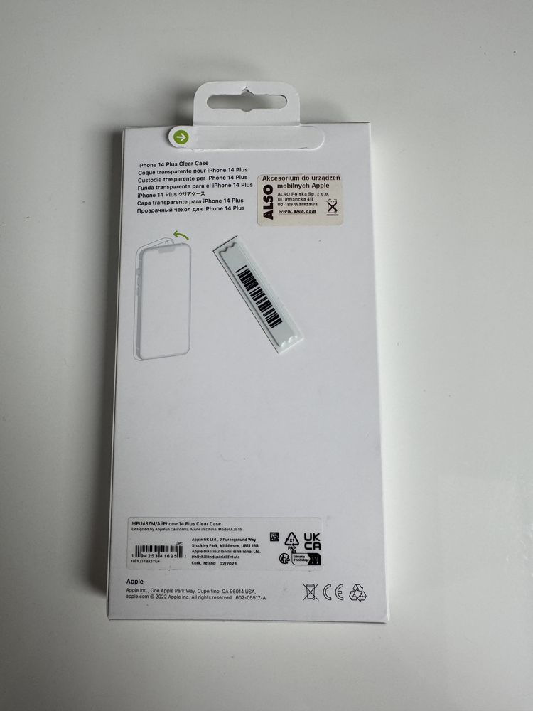 Etui Clear Case iPhone 14 Plus