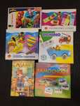 Zestaw Gry edukacyjne 4 i 5 lat oraz puzzle 3 +