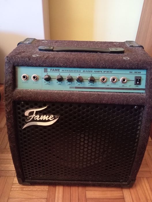 Amplificador combo baixo 30w Fame