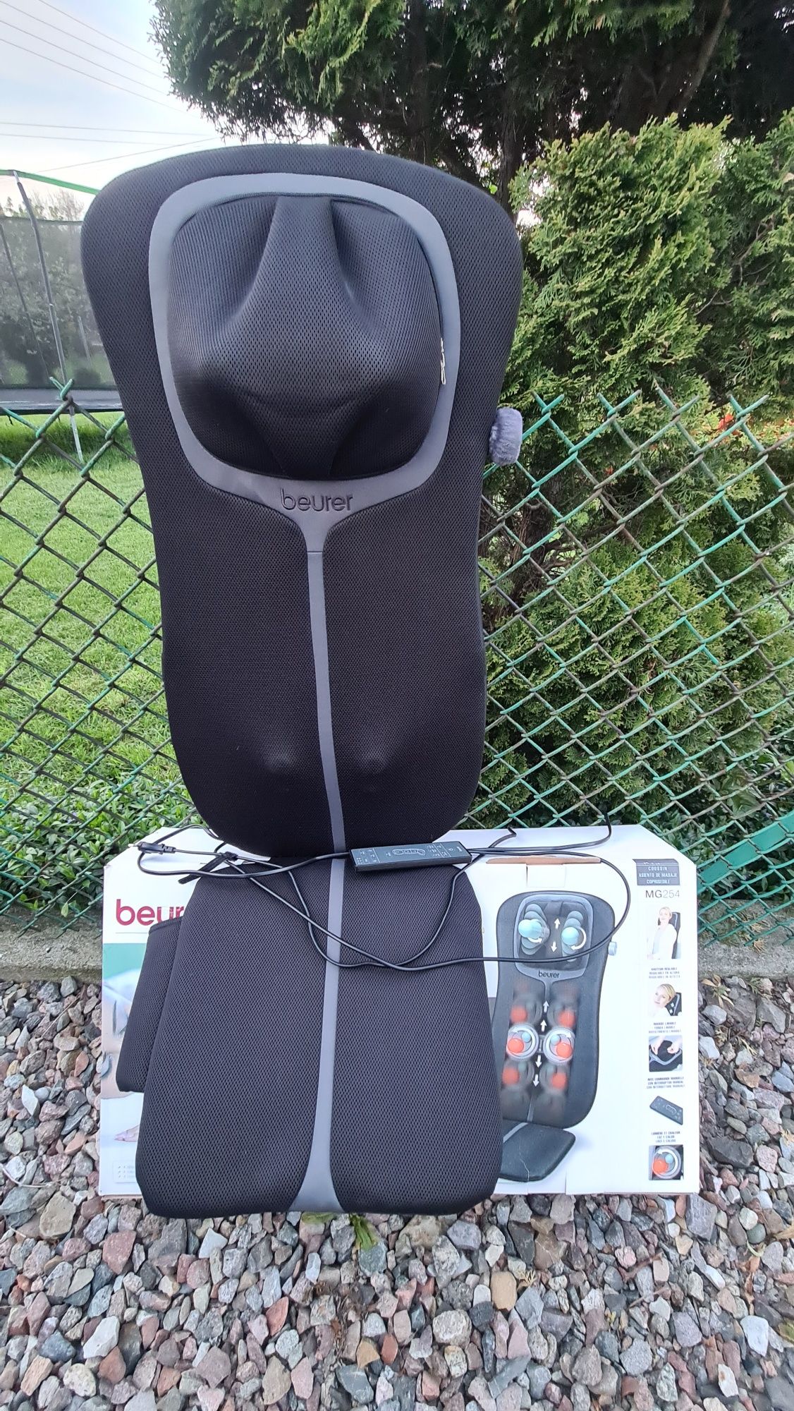 Mata masująca BEURER MG 254 masażer fotel z masażem shiatsu prezent