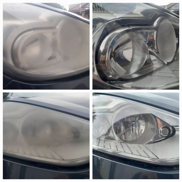 Szlifowanie i polerowanie lamp + powłoka UV - Poznań i okolice