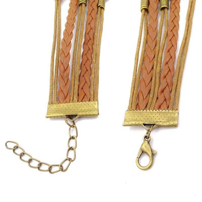 Van Gogh. Taras z kwiatami. Urocza bransoletka.