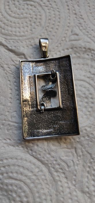 Elegancki wisior, srebro