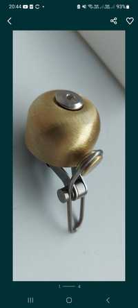 Dzwonek mosiężny klasyczny retro szczotkowana miedź