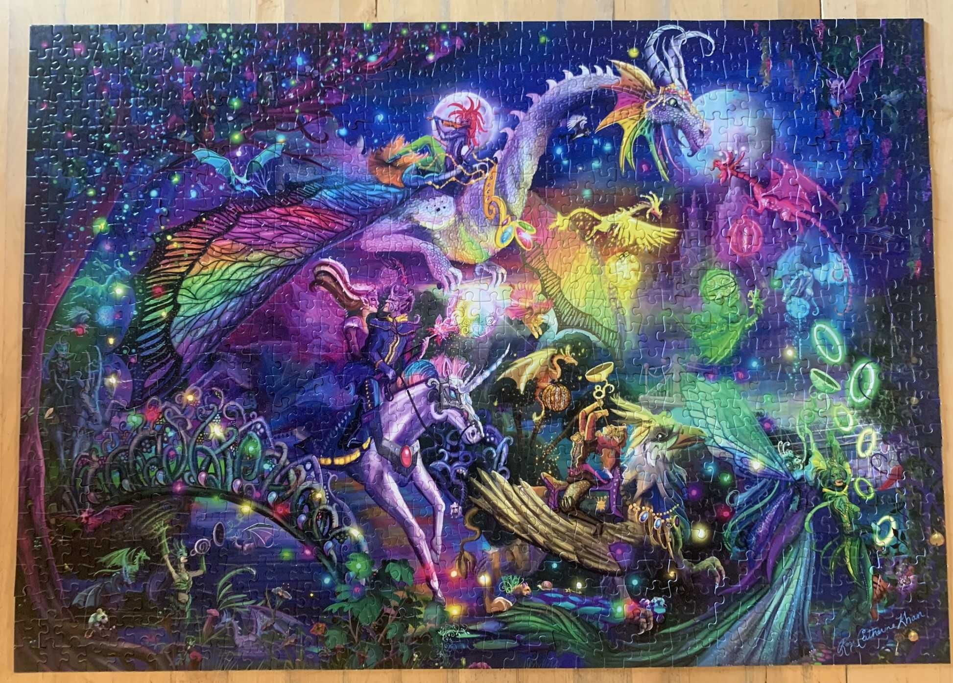 Puzzle Schmidt, Rose Cat Khan, Summer Night Circus, 1000