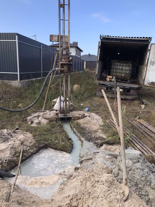 Буріння свердловин Обухів монтаж Київська обл Обухівський район