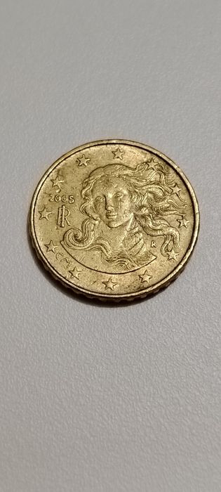 10 Cêntimos De Itália Ano  2005