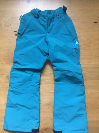 Spodnie Burton snowboard/narty 126-133 cm jak nowe