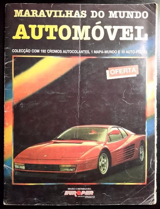 Maravilhas do Mundo Automóvel (caderneta completa)