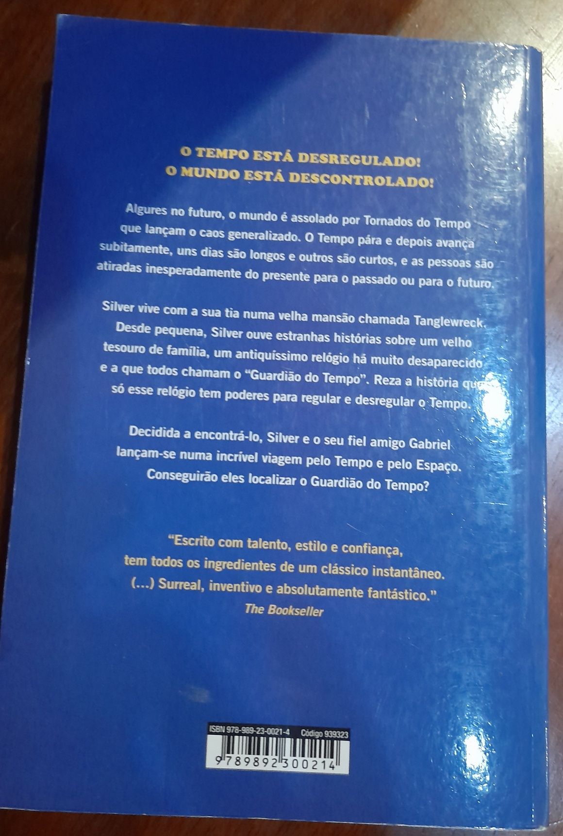 Livro O Guardião do Tempo