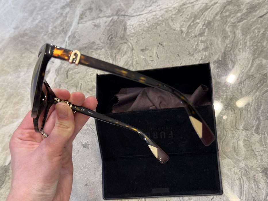 Солнцезащитные очки FURLA SFU469 0722 54мм GRADIENT BROWN оригинал