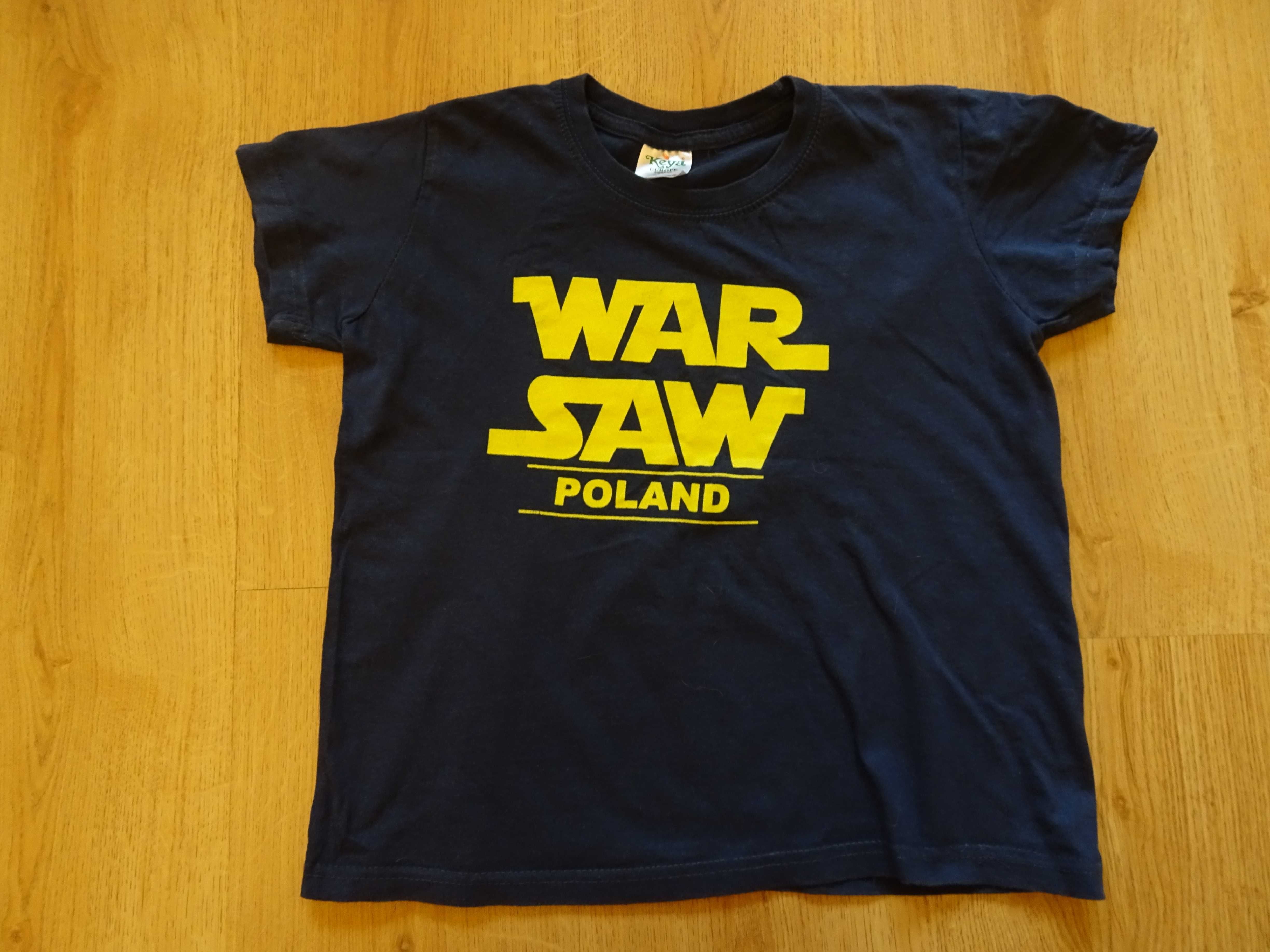 T-shirt dziecięcy War-Saw 10 lat rozmiar 140