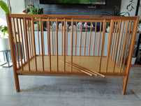 Zestaw mata edukacyjna łóżeczko dziecięce 60x120 pościel kołdra