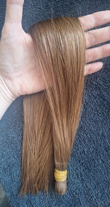 Naturalne włosy słowiańskie brąz 3#