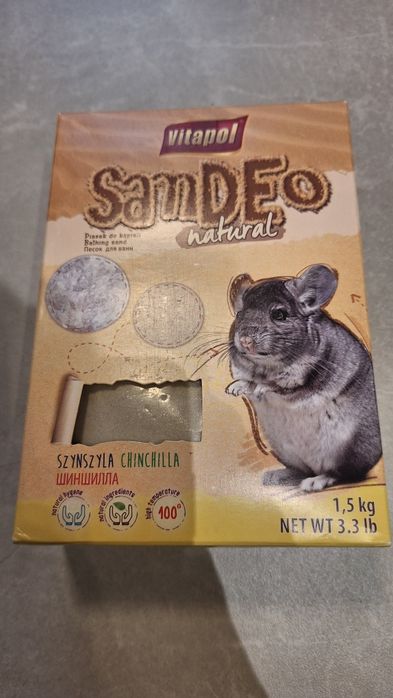 Piasek dla szynszyli