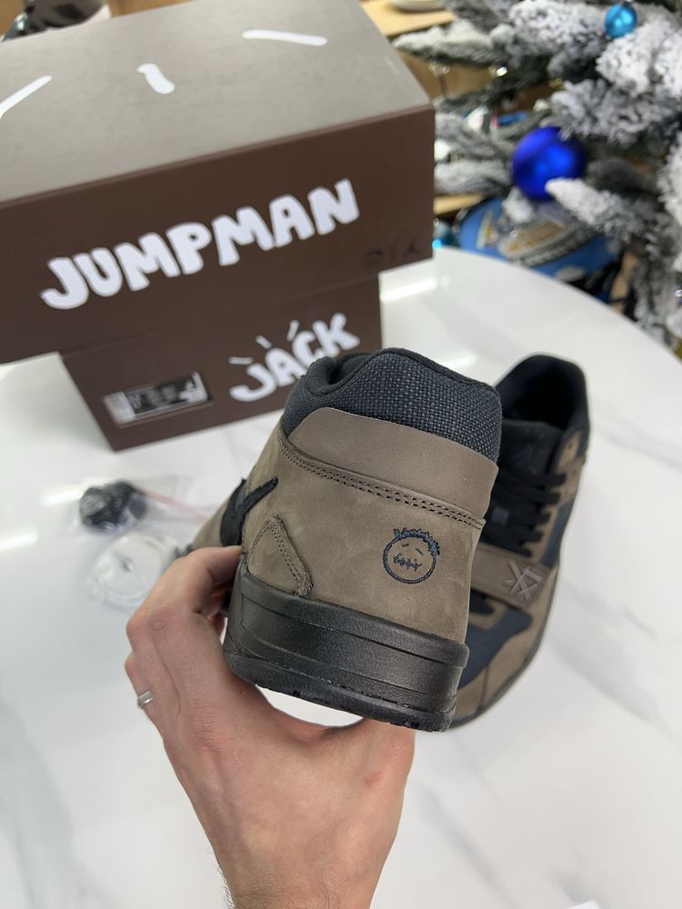 Кросівки Nike Jordan Jumpman x Travis Scott Dark Mocha